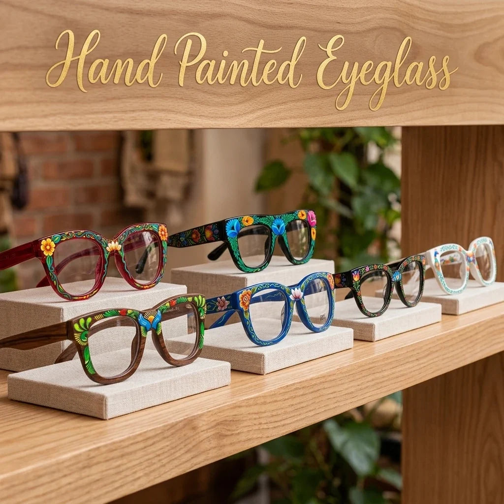 Hand Painted Eyeglass