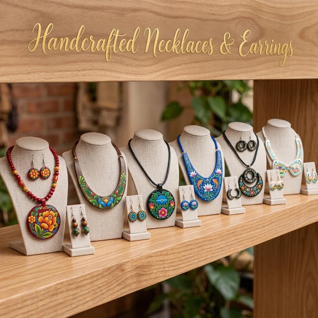 Handcrafted Necklaces & Earrings