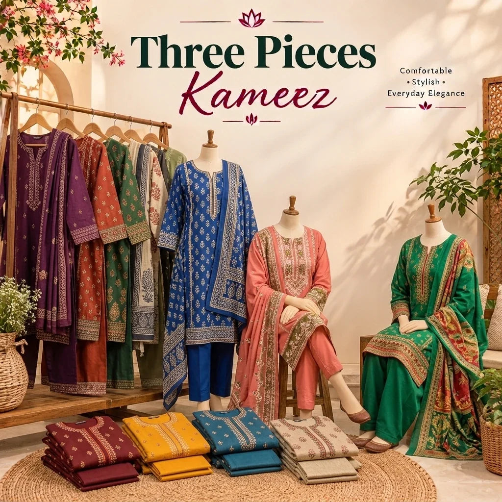 Three Pieces Kameez